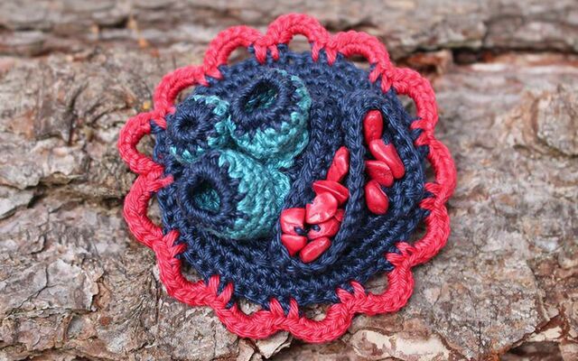 Crochet Brooches